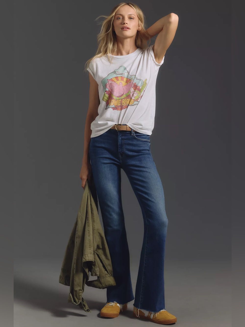 Mother The Wekender Fray Jeans in Take It Easy